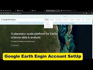 Google Earth Engine Set Up in 2026 | Complete Beginner Guide