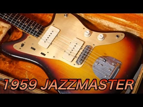 A detailed look at the inside of a 1959 vintage Fender '59 Jazzmaster [Guitar Buyer Masuda]