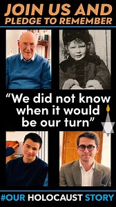 In June 1944, Budapest-born Holocaust survivor Peter Kenedi was six-and-a-half years old and confined to a four-bedroom apartment occupied by 40 people inside a ghetto near the Danube where they could hear Jews being shot, not knowing when it would be their turn. #OurHolocaustStory Next, Peter and his family were locked in a cellar, in another ghetto, with 700 other people - there were many dead among them. They fought hunger and disease to survive until being liberated by the Red Army on Jan 18