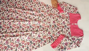 13K views · 666 reactions | Designer kurti Cutting and stitching #sew #sewing #stitch #fashiondesigning #diy #sewinghacks #sewingideas #sewing #stitching | Stitch & Style by Tanu | Facebook