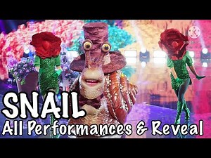 Snail - All Performances & Reveal | Masked Singer Season 5