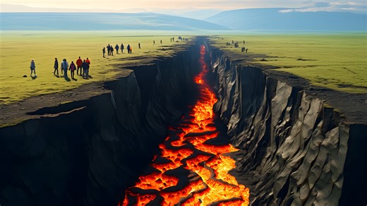 The Earth's Newest Volcano Is Spewing Lava Rivers