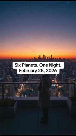 Six Planets Aligned: A Magical Night Sky Event