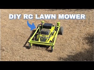 How to Build A RC Lawn Mower