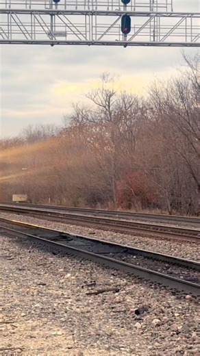 CSX unit Came through the BNSF Racetrack #train #railroad #railfan #bnsfrailway