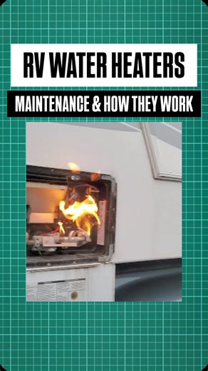 RV water heaters how they work and how to maintenance them! #rvtips #rvhacks #rvwaterheater | Robert Crist and Company RV | Facebook