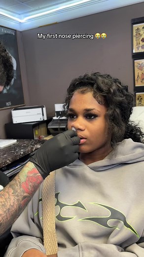 Experiencing My First Nose Piercing