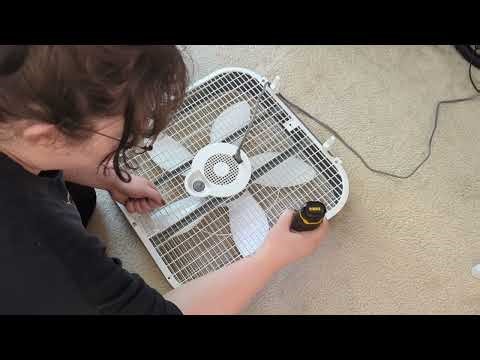 How to: Clean Your House Fans! (Oscillating and Box fan)