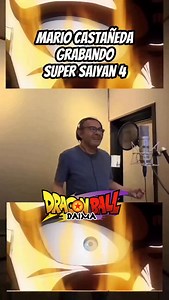 Mario Castañeda grabando la Transformación de Goku Ssj4 en Dragon Ball Daima. Dragon Ball Latino. Vía. @lalogarx y @mario_c_castaneda #dragonballdaima #goku #doblaje | DragoLink