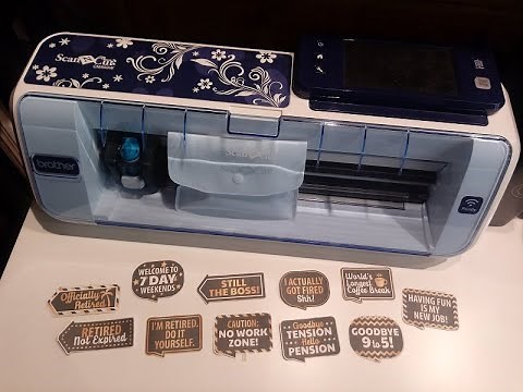 Easily Cut Stickers using Brother ScanNCut