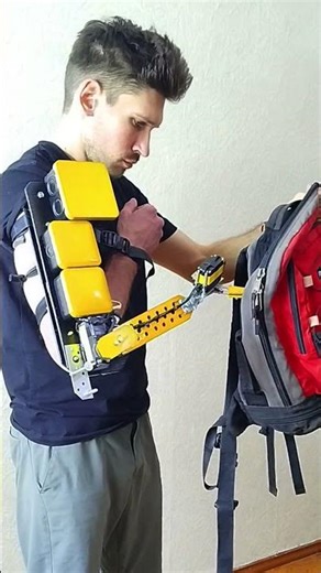 WML Bionic Arm: Latest Update #shorts #cyberpunk #robotics #prosthetics #arduino