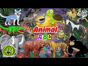 ALPHABET ZOO EXPLOSION! Z6TA6 🎉 From Aardvark to Zebra – WILD Animal Sounds!" | EduFam