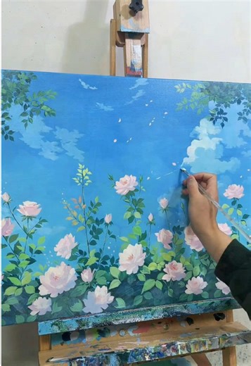 Creating Abstract Art with Flowers