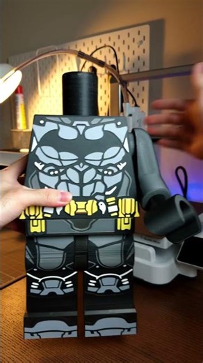 “They think I‘m hiding in the shadows, but I am the shadows.” #3dprinting #batman