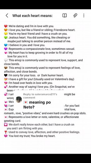 Meaning of Heart Symbol 💌 in Messages