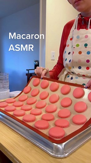 Macaron ASMR 😍 #macarons #asmr #satisfying
