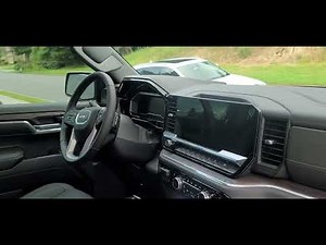 New 2022 GMC Sierra with MTI Acoustics custom subwoofer box.