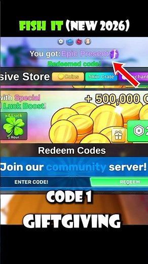 Roblox Fish it Codes 🔥 (ALL NEW WORKING in 2026!)