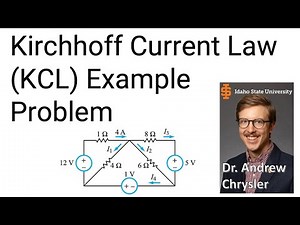 Kirchhoff Current Law (KCL) Example Problem
