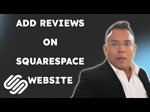 How to Add reviews on Squarespace website { 2025 edition }