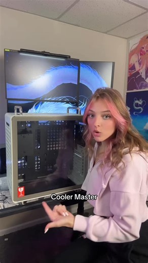 Cooler Master | PC Builds & Cooling Solutions on Instagram: "Have you ever seen a PC case like this??? #coolermaster @lindseysznn"