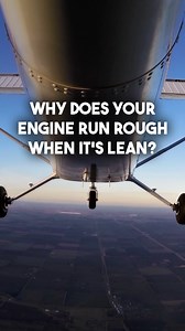 Why does your engine run rough when it’s lean? #learntofly #studentpilot #flighttraining #privatepilot #aviation | Boldmethod