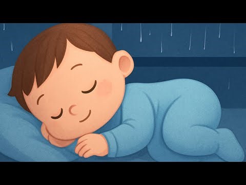 10 Hours Rain Sounds for Baby Sleep | White Noise for Sleeping, Colic Relief & Relaxation