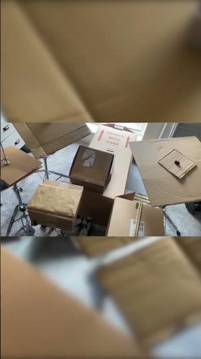 Cardboard Box Drum Kit
