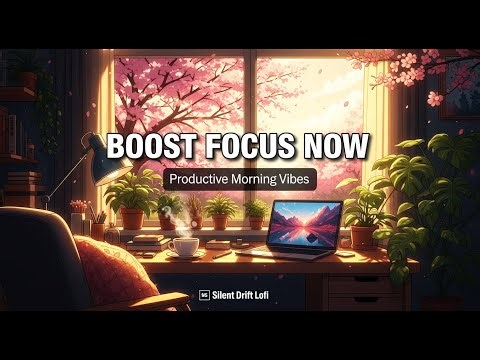 Gentle Spring Morning Lofi ☀️ Ambient Music for Work, Focus & Morning Productivity 🌿✨