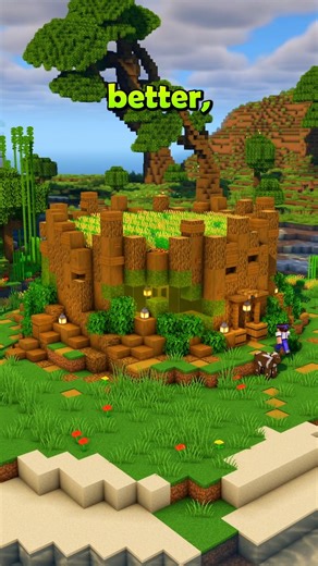 32K views · 141 reactions | Minecraft Tree Stump House #minecraft #minecraftbuilding #minecraftbuilds #minecrafttutorial | Marchiworx | Facebook