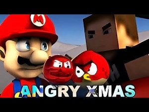 ❅ANGRY MINECRAFT CHRISTMAS SPECIAL! (Angry Birds Animation 6)❅(Reuploaded)