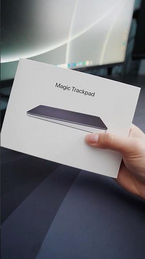 Apple Made This Too Satisfying 😮‍💨🍎 | Apple Magic Trackpad Unboxing #asmrtech