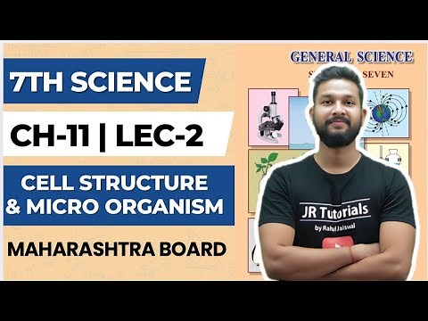 7th Science | Chapter 11 | Cell Structure & Micro Organisms | Lecture 2 | Maharashtra Board |