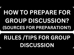How to Prepare Group Discussion || Group Discussion Tips #groupdiscussion