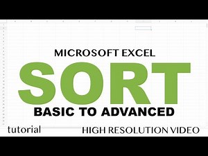 Excel - Sorting Data, Multiple Columns, Date, Color - Avoid Disasters!