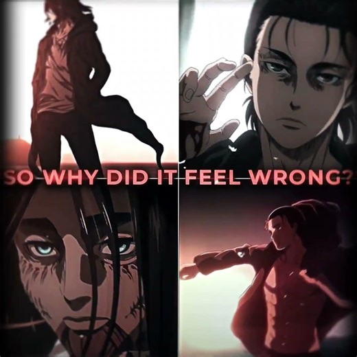 He Wanted Freedom… So Why Did It Feel Wrong? 👀🔥 #eren #erenedit #aot #attackontitan