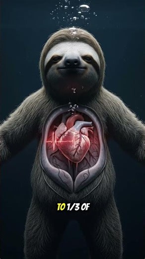 This ‘Lazy’ Animal Can Hold Its Breath Longer Than a Dolphin?! 🦥🐬#animalfacts #sloth #ismail0102