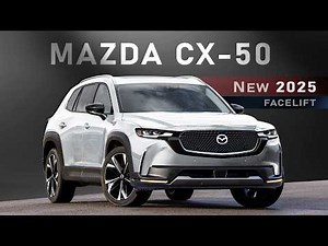 New Mazda CX-50 2025 Facelift - FIRST LOOK at Restyled Exterior & Interior