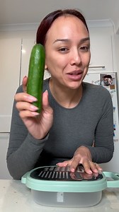 Sometimes you just need to eat an ENTIRE cucumber 🥒 #recipe | Kat Clark