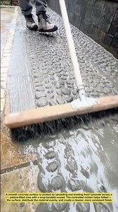 Concrete Finishing Trick Is So Satisfying