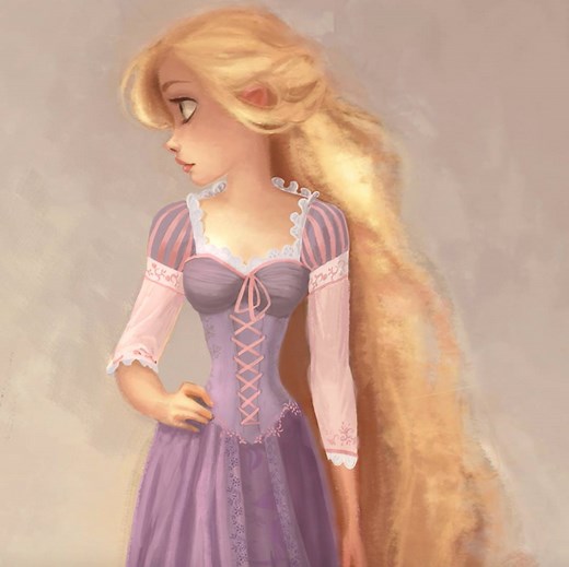 4.2K reactions · 608 shares | Discover what Rapunzel looked like before she swung onscreen: | Tangled | Facebook