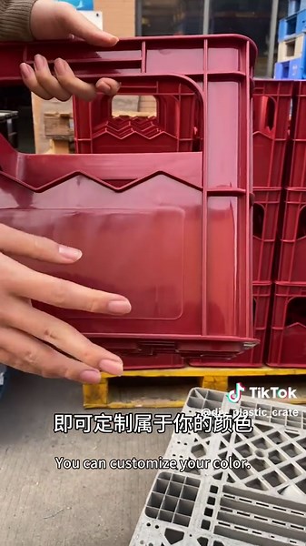 Beer crate customize logo and color #beer #beercrate #milk #bottle