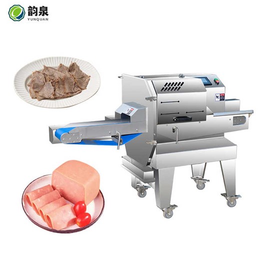 High Efficiency Automatic Meat Slicer for Cooked Beef Pork Cheese Ham Sausage Meat Slicing and Cutting Machine