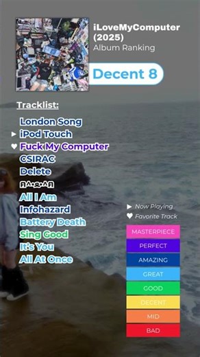 Ninajirachi - I Love My Computer (2025) | Album Ranking