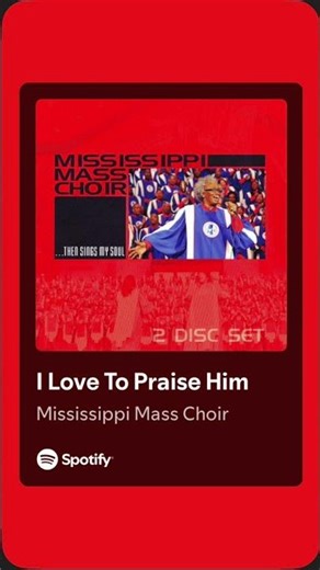 I Love To Praise Him by The Mississippi Mass Choir (2011) #gospelmusic