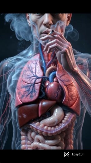 What Smoking Does Inside Your Body | Shocking Medical 3D Visualization#shorts