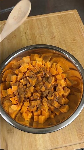 Quick & Easy Baked Sweet Potato Bites #sweetpotato #recipe