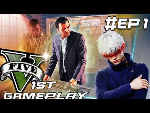 GTA 5 First Gameplay 🔥 EP 1 | Insane Start & Crazy Moments!