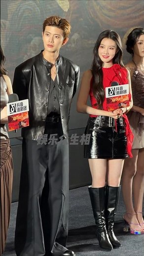 ren jia lun and wang he run drama promotion