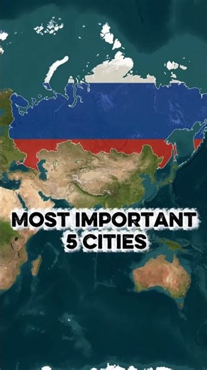 Top 5 Most Important Cities in Russia #history #russia